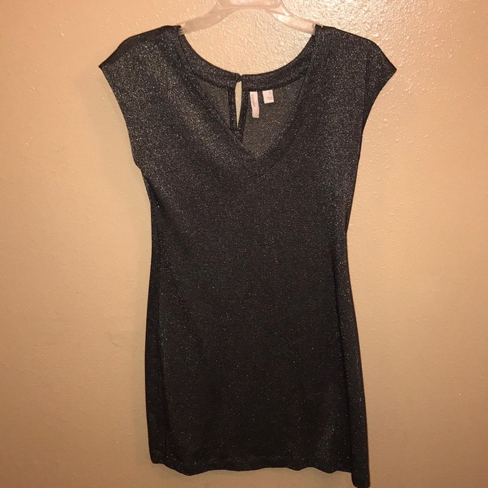 Glittery grey dress